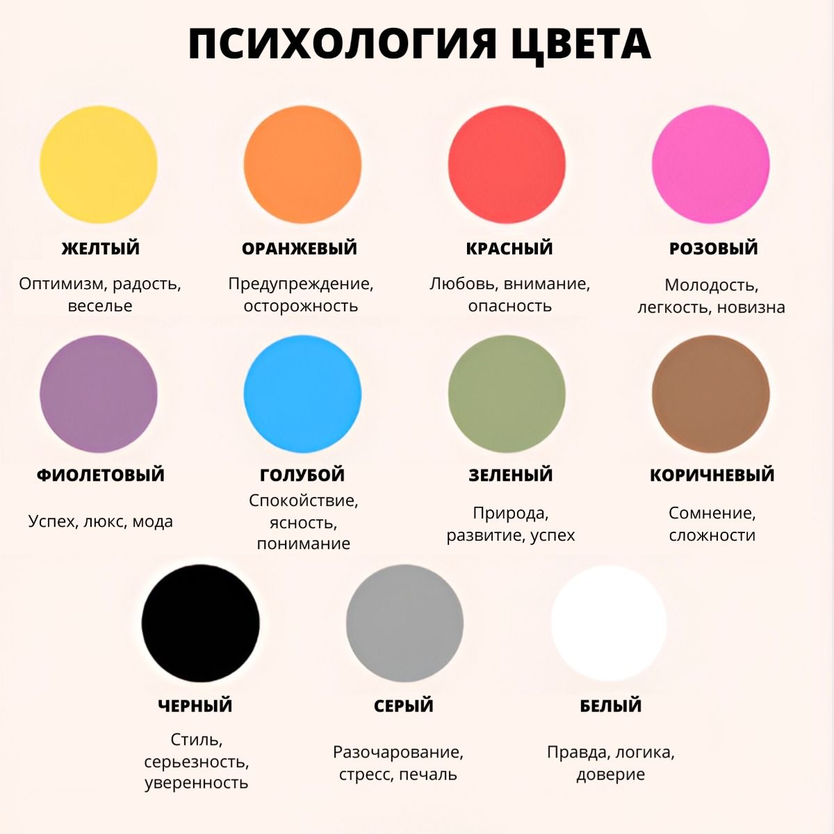 Психология цвета